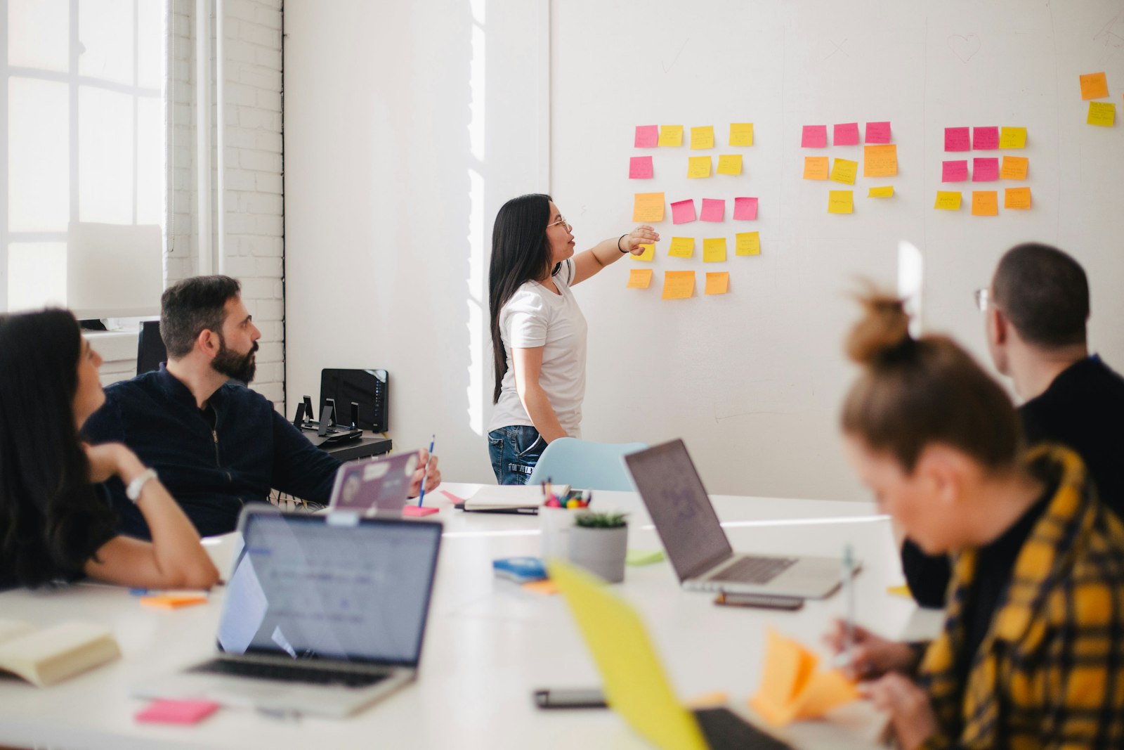 Business team in a meeting